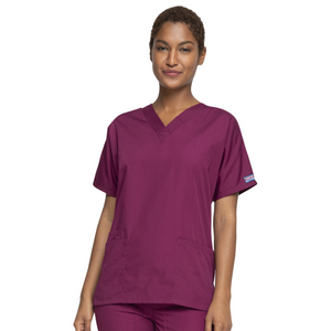 Guéthary - Tunique médicale - Col V - Manches courtes - Femme - Cherokee - Couleur 2 Cherokee Authentic Workwear