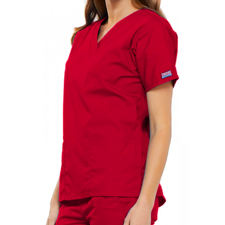 Guéthary - Tunique médicale - Col V - Manches courtes - Femme - Cherokee - Couleur 2 Cherokee Authentic Workwear