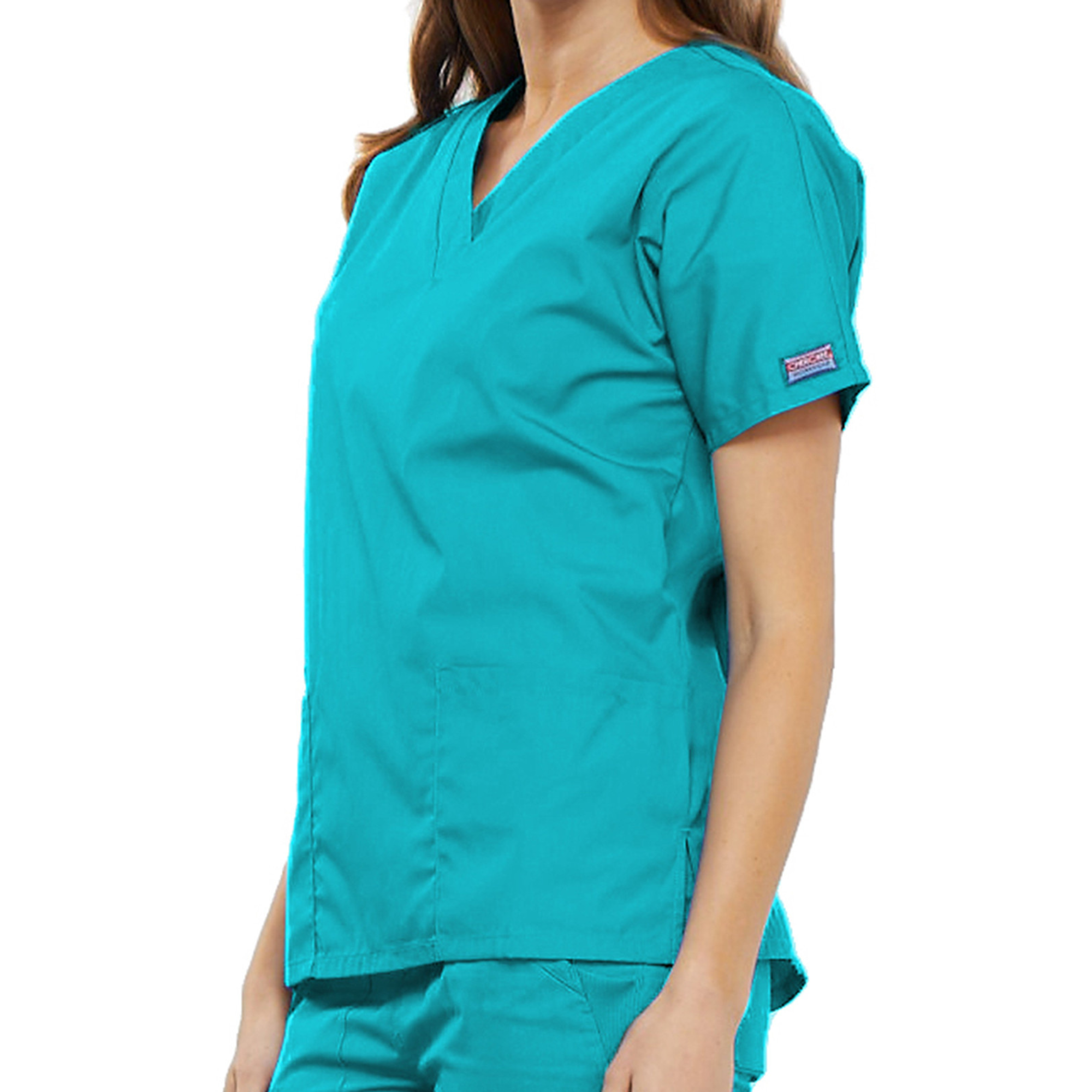 Guéthary - Tunique médicale - Col V - Manches courtes - Femme - Cherokee - Couleur 1 Cherokee Authentic Workwear