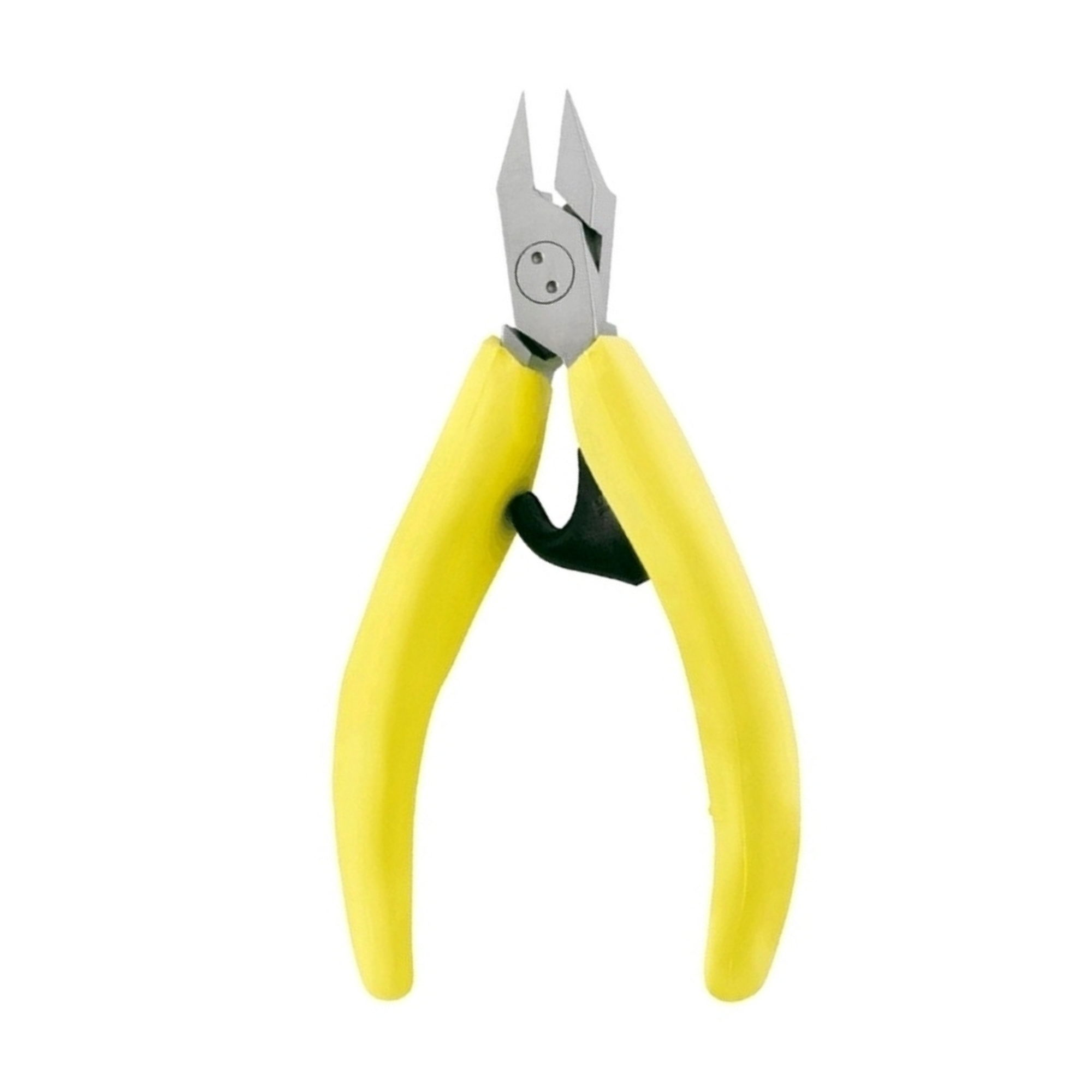 Pince à ongles ergonomique - Jaune - Coupe droite 15 mm - Mors plats - 13 cm - Inox - Akori