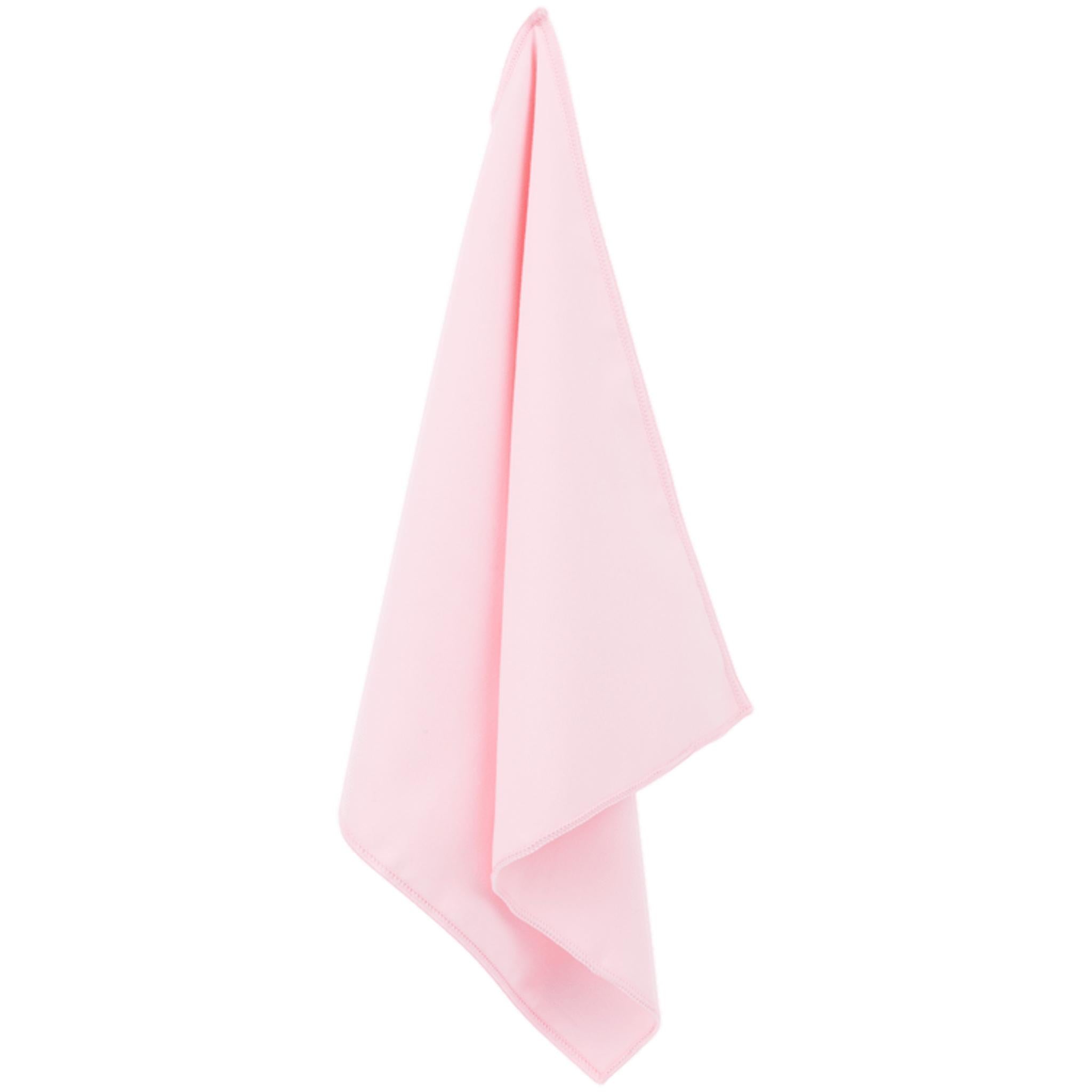 Chiffon microfibre vitre et miroir - Rose - 40x40 cm 