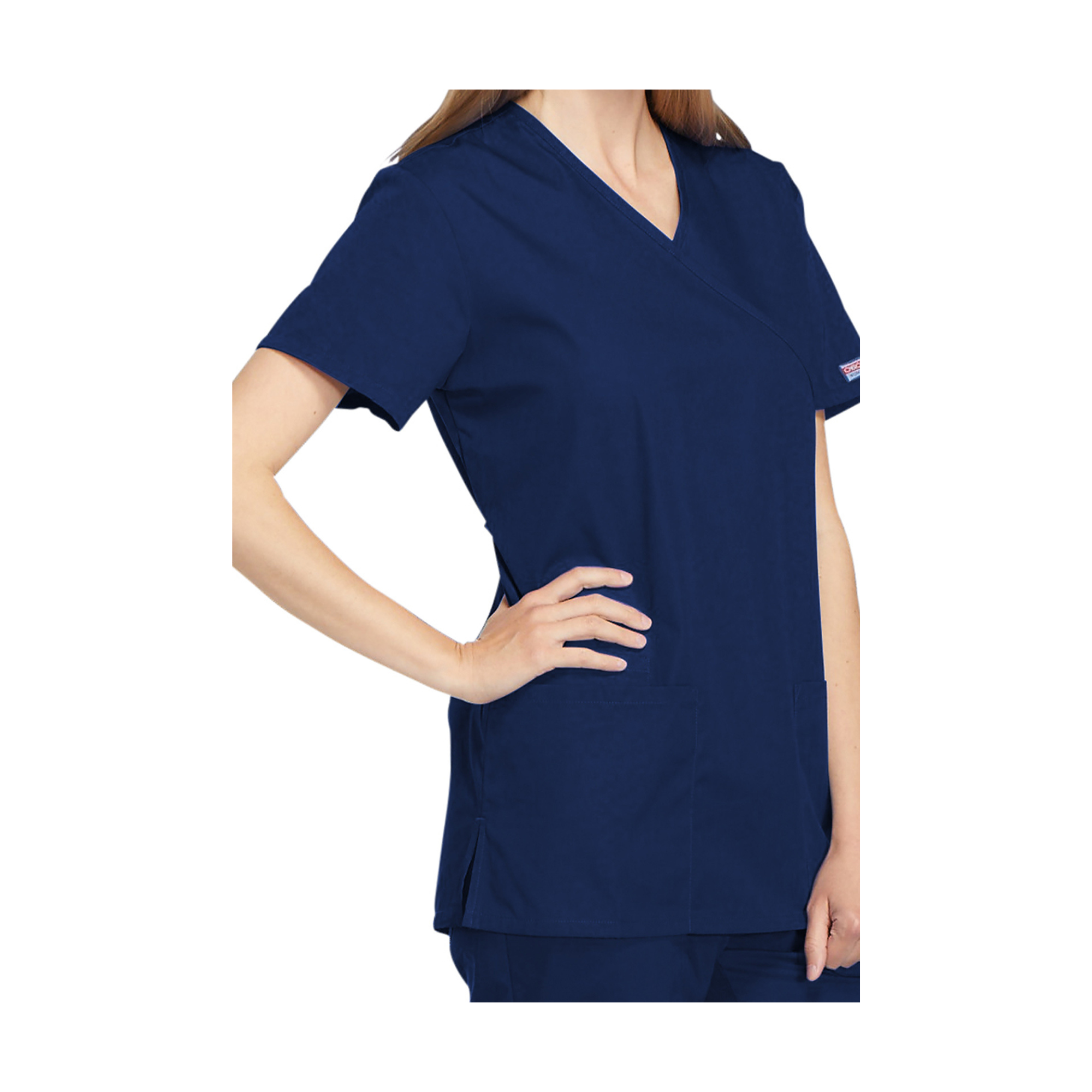 Bayonne - Tunique médicale - Effet cache-coeur  - Manches courtes - Femme - 72 cm - Cherokee Cherokee Authentic Workwear