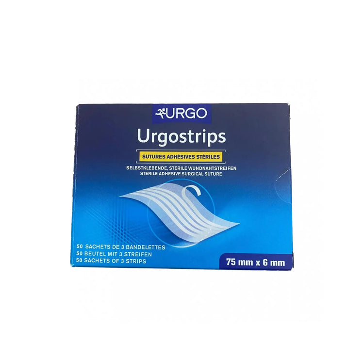 Boite de 50 sachets de sutures chirurgicales adhésives stériles - UrgoStrips - Urgo - My Podologie