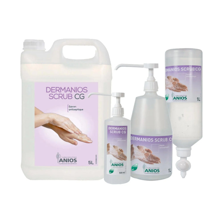 Dermanios Scrub CG savon antiseptique - Différentes tailles - Anios Anios 