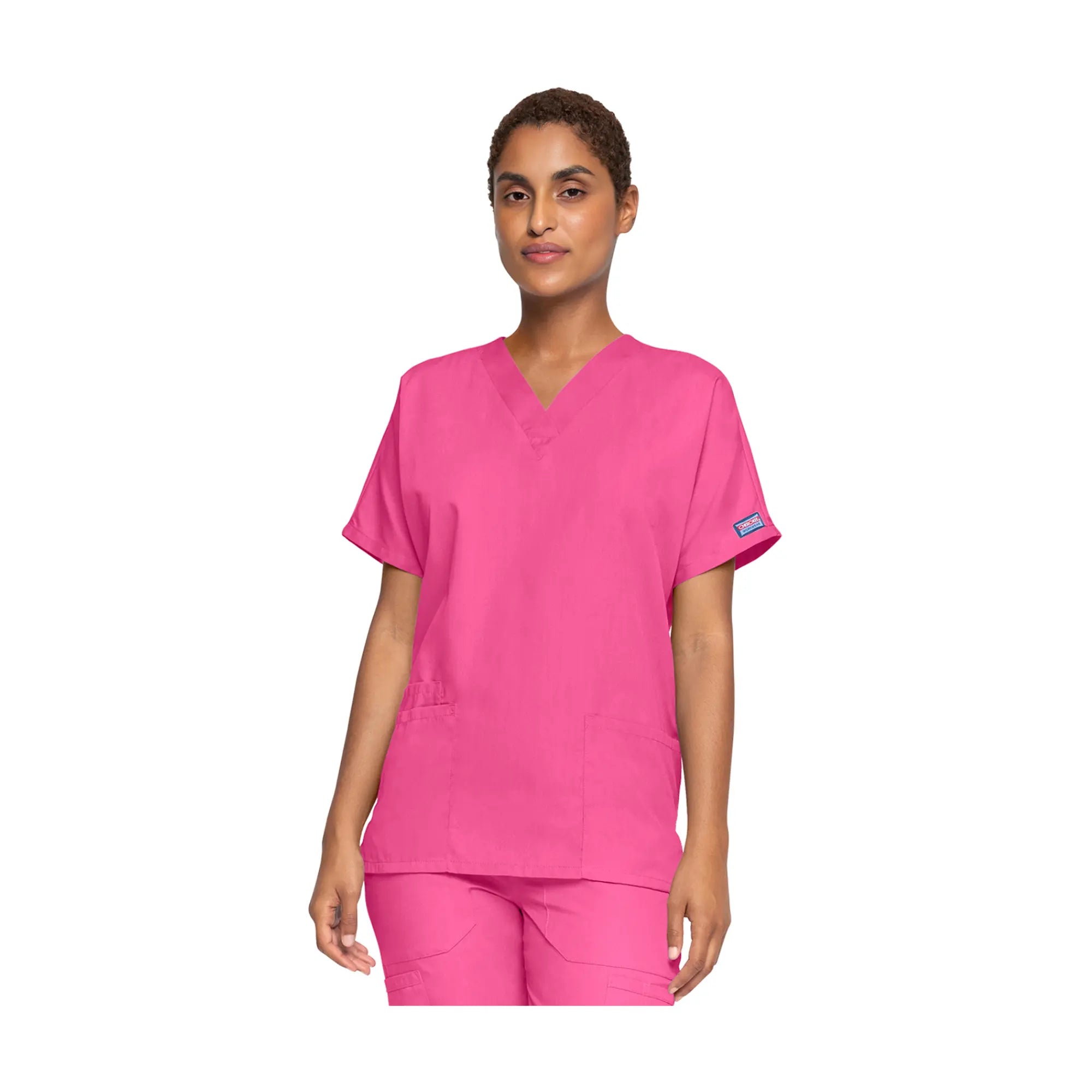 Guéthary - Tunique médicale - Col V - Manches courtes - Femme - Cherokee - Couleur 2 Cherokee Authentic Workwear 