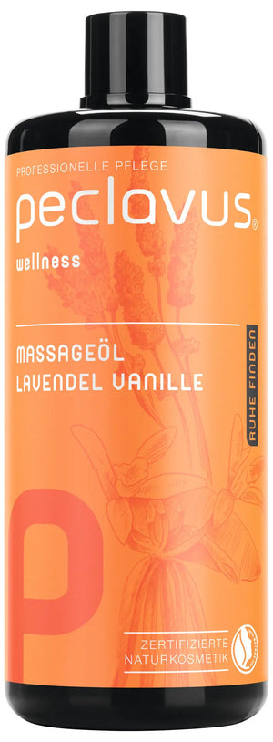 Huile de massage - Lavande Vanille - 500 ml - Peclavus - My Podologie