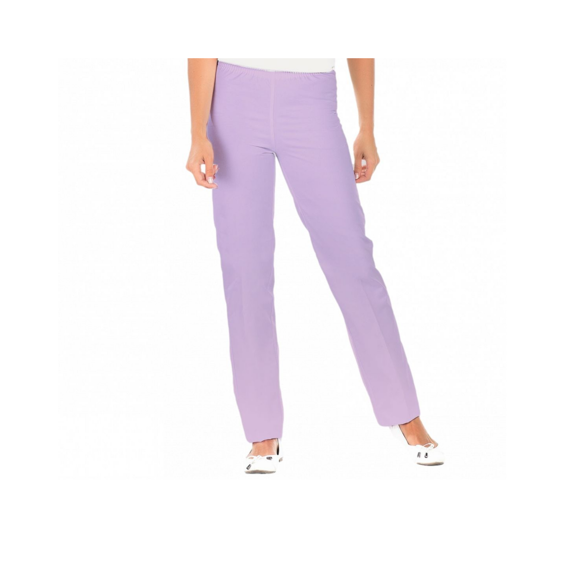 Manu - Pantalon Parme - Mixte - Ceinture élastique - Sans poche My Blouse