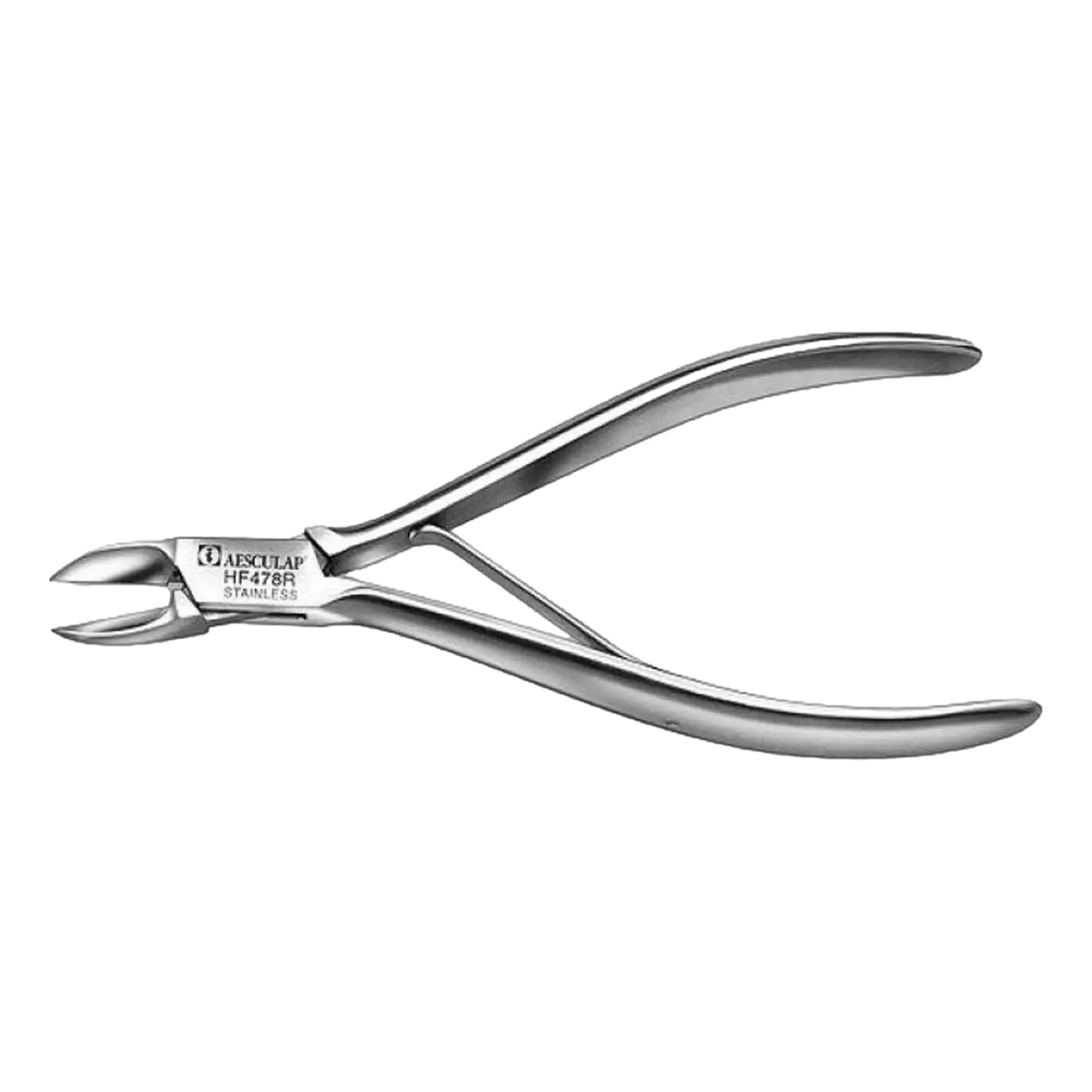 Nail pliers - Straight cut - Flat jaws - 13 cm - Aesculap - HF478R