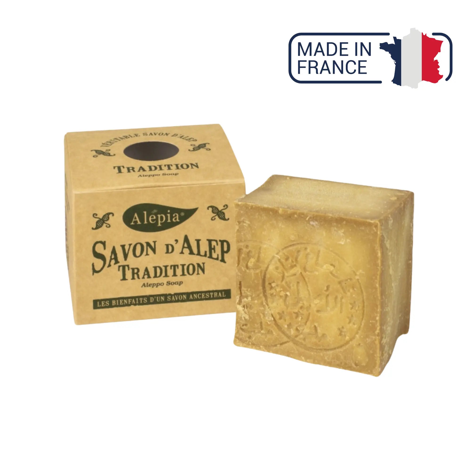 Savon d'Alep Tradition Suprême - 190 g - Alépia Alépia