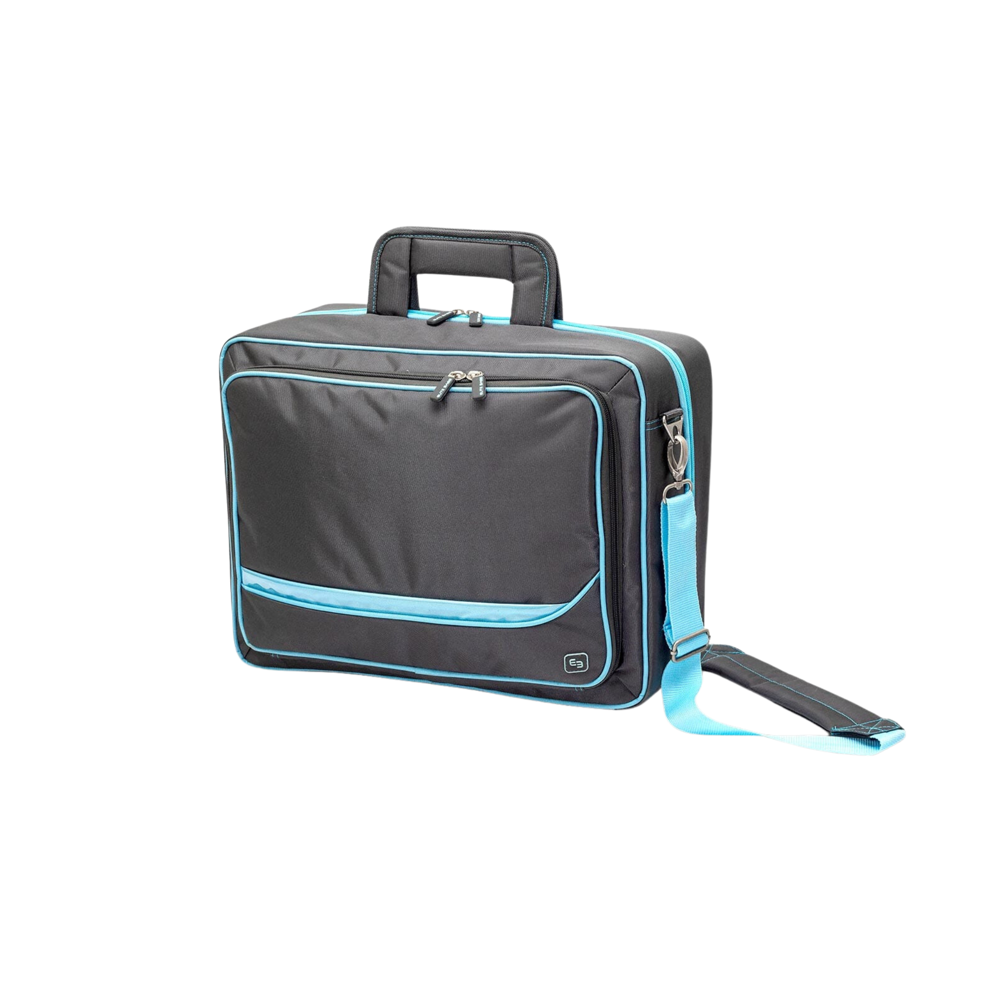 Mallette médicale convertible SUIT&GO - Gris - Chariot à roulettes en option Elite Bags